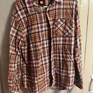Quiksilver Multicolor Plaid Shirt